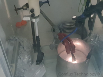Laboratory development of Plasma Electrolytic Nitriding process